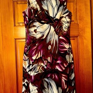 Connected Purple Floral Dress Size 8